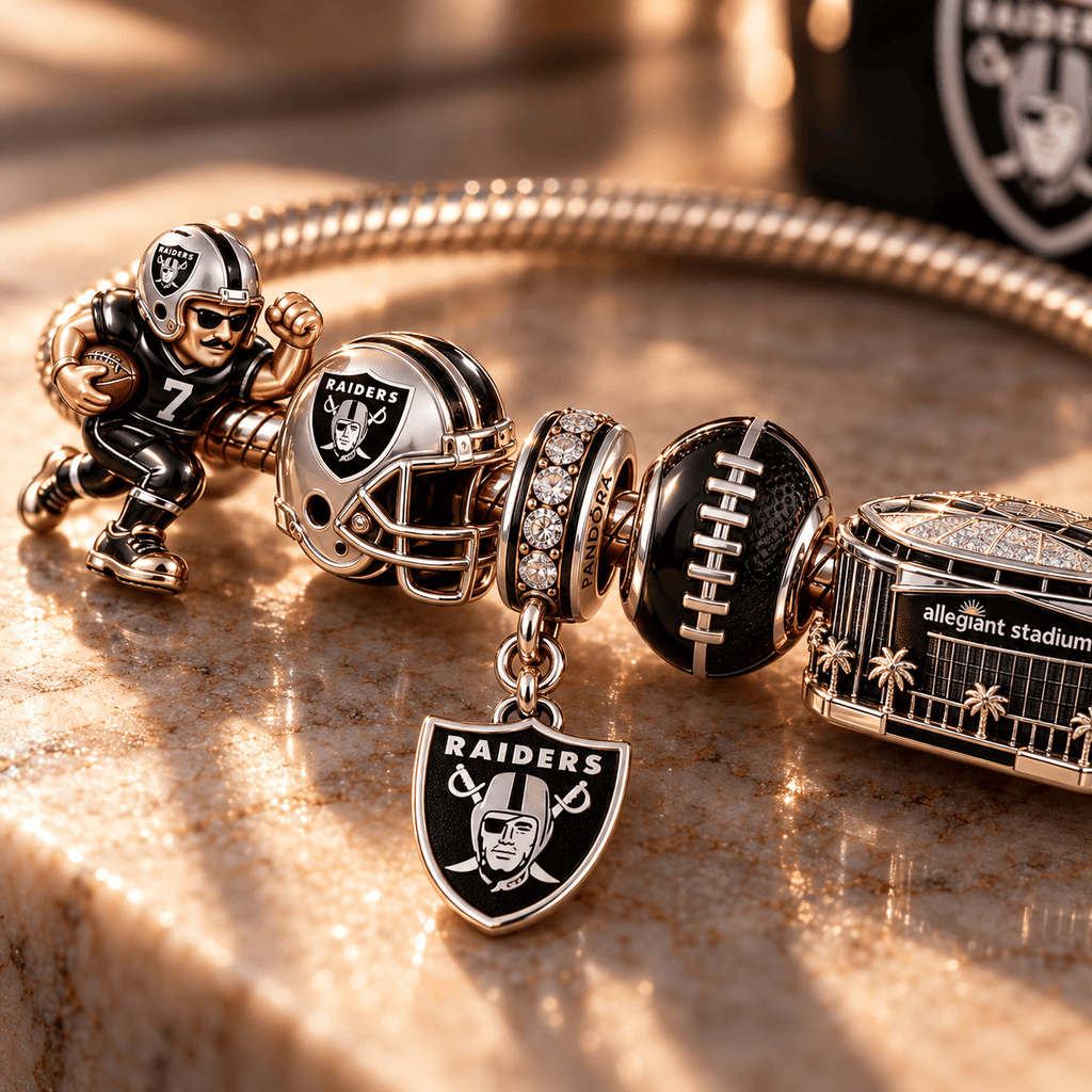 LVR Gold Charm Bracelet Set NHVH