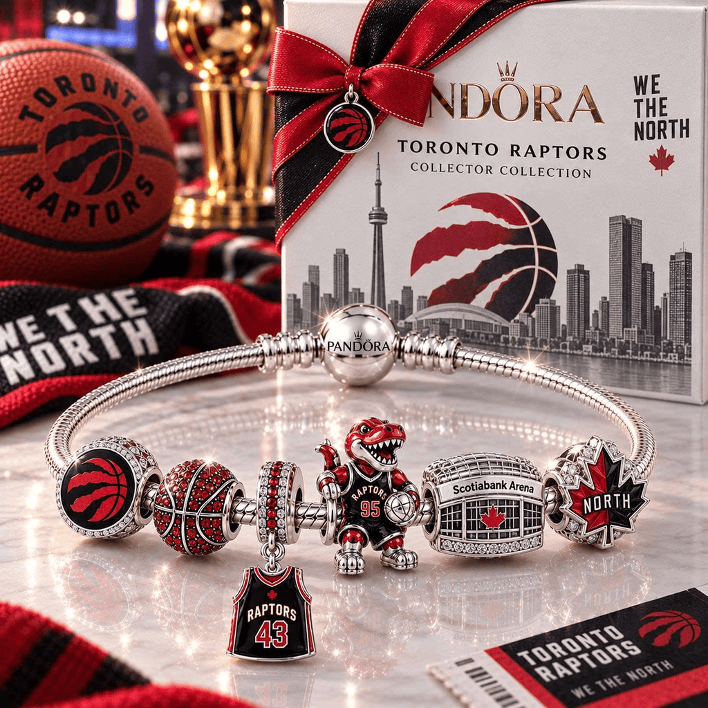 TRT Silver Charm Bracelet Set VTH