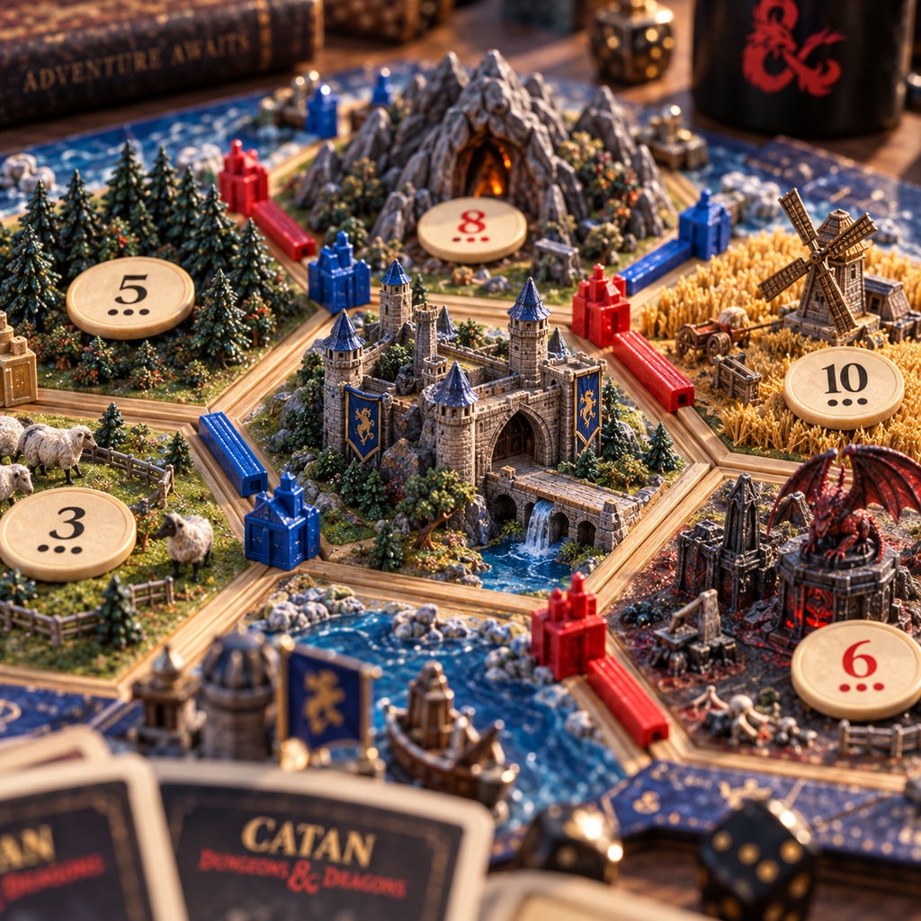 DND Premium Strategy Board Game LNTH