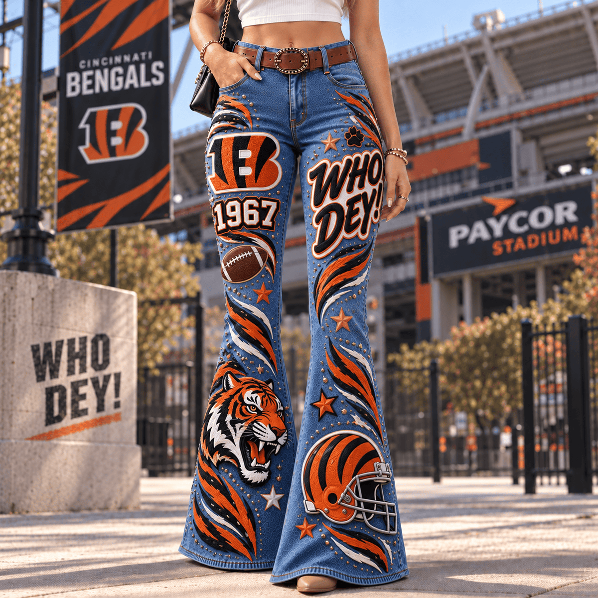 Premium CCBG Flared Jeans PVNA