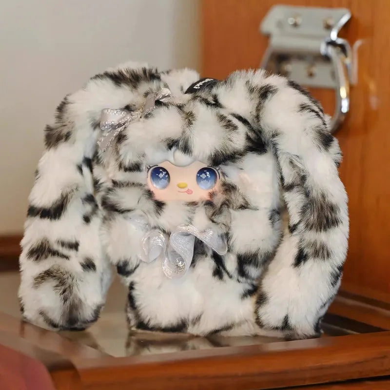 Yooki Hopping Bunny Plush Blind Box Soft Cute Vinyl Doll Trendy Toys Bag Pendant Keychain Mystery Box Surprise Gift Collectible